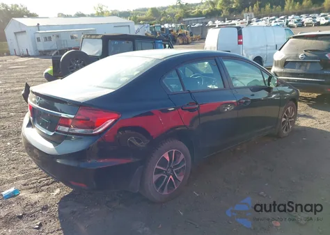 2013 Honda Civic Ex from USA, damaged, VIN 19XFB2F83DE289062